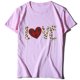 thumbnail image 4 of Pntutb Camiseta de manga corta con cuello redondo y estampado del día de San Valentín para mujer Pntutb Pntutb-6161, 4 of 4