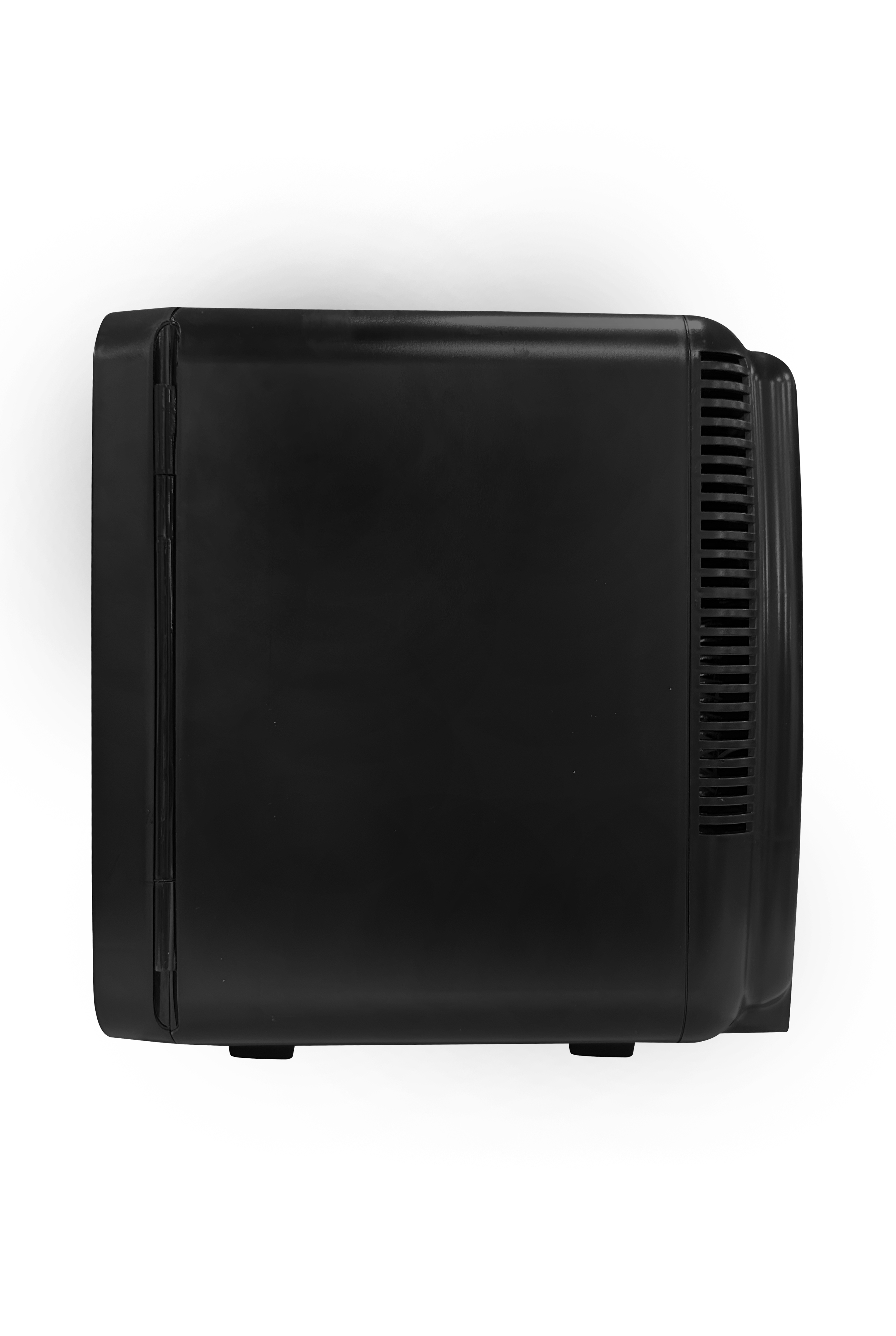 FRIGIDAIRE RETRO 10L MINI PERSONAL REFRIGERATOR, 15-CAN CAPACITY MINI FRIDGE FOR BEVERAGES AND SKINCARE, BLACK STAINLESS STEEL