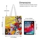 thumbnail image 5 of Undertale Bolso de tela con estampado de lienzo para mujer, bolsa de compras reutilizable y estética, con cremallera interior, regalo para mujer, 35 × 40 cm., 5 of 6