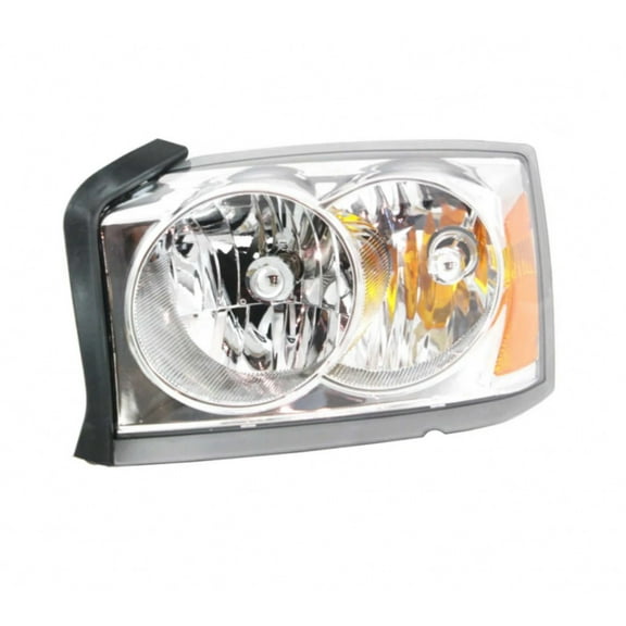 CarLights360: For Dodge Dakota Headlight Assembly 2005 Driver Side | w/ Bulbs | DOT Certified | CH2502159
