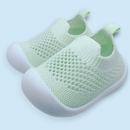 KeJieShunCheng Baby Shoes Baby Boys Girls Sock Shoes Breathable Infants Toddlers Slippers Indoor Outdoor Boots First Walking Shoes Slip On Sneakers Non Slip With Soft Rubber Soles