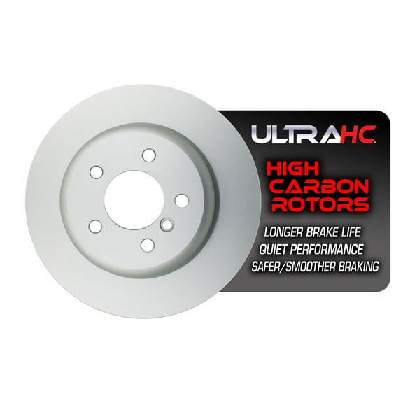 UltraHC Coated High Carbon Brake Rotor, Rear UR006274, BMW 528i 2016-2011