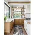thumbnail image 3 of Leick Home Allerick Runner Vintage Gray Abstract Indoor Area Rug, 2'2" x 10', 3 of 19