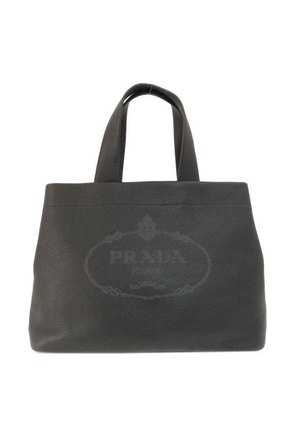 Pre-Owned Prada tote bag leather women's (Good)
