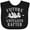 AB-Black, variant on Inktastic Whitewater Rafting Water Sports Boys or Girls Baby Bib