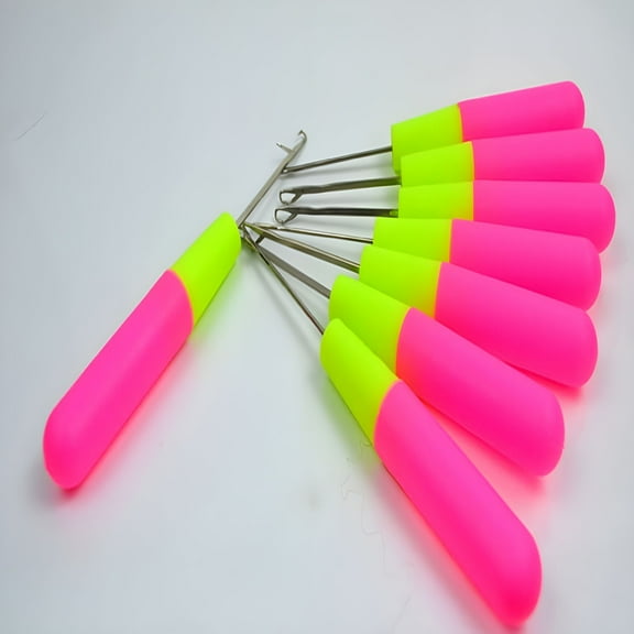 VANIDO Plastic Metal Dreadlock Crochet Hook,Size 16*1.5cm