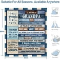 thumbnail image 7 of LHSHID Grandpa Gift Blanket 30x40in, 7 of 7