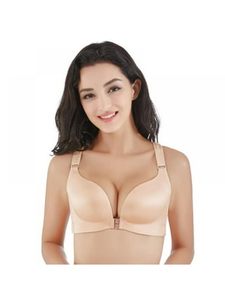 Push up Bras for Women's Lace Ultra Thin Large Size Bra European And  American Solid Color Bra