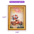 thumbnail image 5 of Vintage Patriotic Vizsla 4th of July Independence Memorial Day Acrylic Plaque with Wood Photo Frame Box Vizslas Dog Lover Gifts Idea Light Box - 01006, 5 of 5
