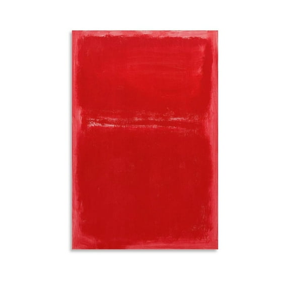 Untitled (1970) by Mark Rothko Painting Poster Wall Art Poster Scroll Canvas Painting Picture Living Room Decor Home 24x36inch(60x90cm)
