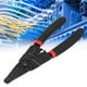 thumbnail image 3 of Alicates Pelacables Eléctricos Crimpadora de Alambre con Trinquete Conectores Eléctricos Aislados Herramienta de Pelado 12-24 AWG ANGGREK Otros, 3 of 8