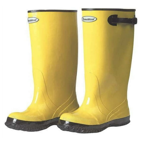 Manufacturer Varies Overboots,Mens,Size 14,Yellow,PR 151014