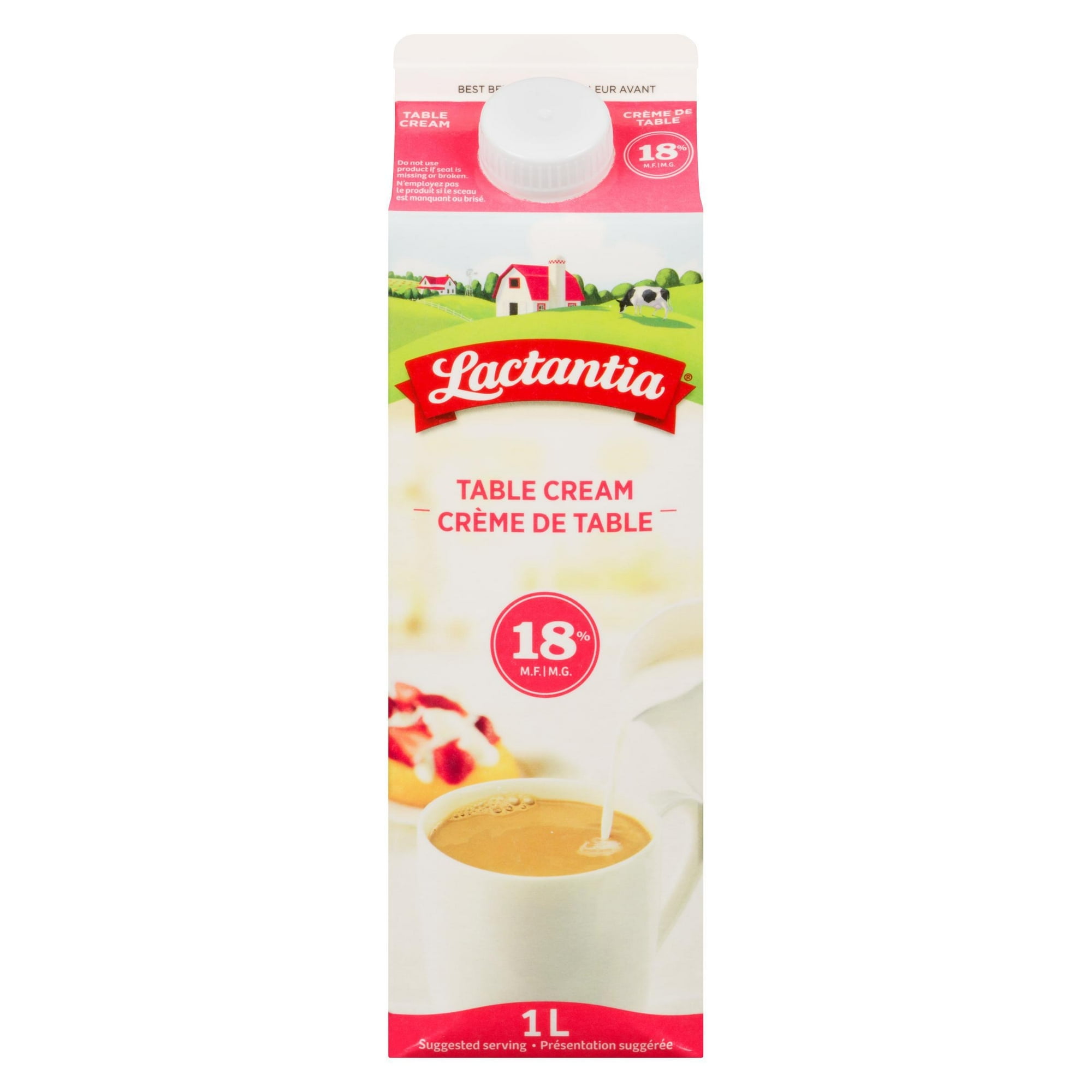 Lactantia Crème de Table 18% 1lt