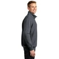 thumbnail image 3 of Sport-Tek Super Heavyweight 1/4 Zip Pullover Sweatshirt-S (Graphite Heather), 3 of 6