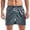 Dark Gray, variant on SGMVNU Men's Satin Shorts Elastic Waist Lightweight Soft Loungewear Shorts Summer Beach Casual Boxers Shorts, Size S, White
