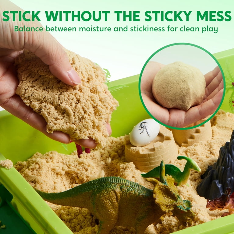 Klever Kits Dinosaur Sensory Bin with Glow-in-Dark photo 7