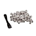 thumbnail image 2 of Fashion Angels Tell Your Story Alphabet Bead Bag-Cubes blancs, 2 of 3
