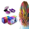 thumbnail image 1 of 8 Colors Hair Dye Powder Set Portable Hair Chalk DIY Temporary Hair Color Paint Beauty Salon Styling, 1 of 7