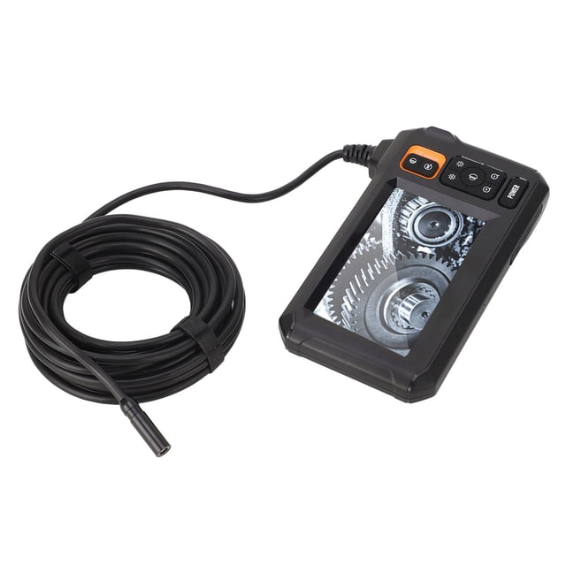 Inspection Camera, 1080P HD Snake Camera with Light Digital Industrial Borescope Flexible Probe Borescope Camera Handheld Waterproof Sewer Inspection Camera