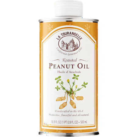 - La Tourangelle, Roasted Peanut Oil, 16.9 fl oz (500 ml)