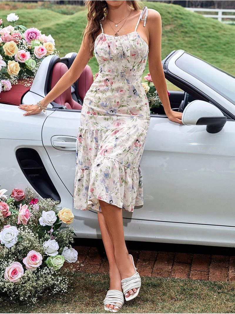 green midi dress wedding V Neck Ankle Length Short Sleeves Green Wedding Guest Dress, Green / L