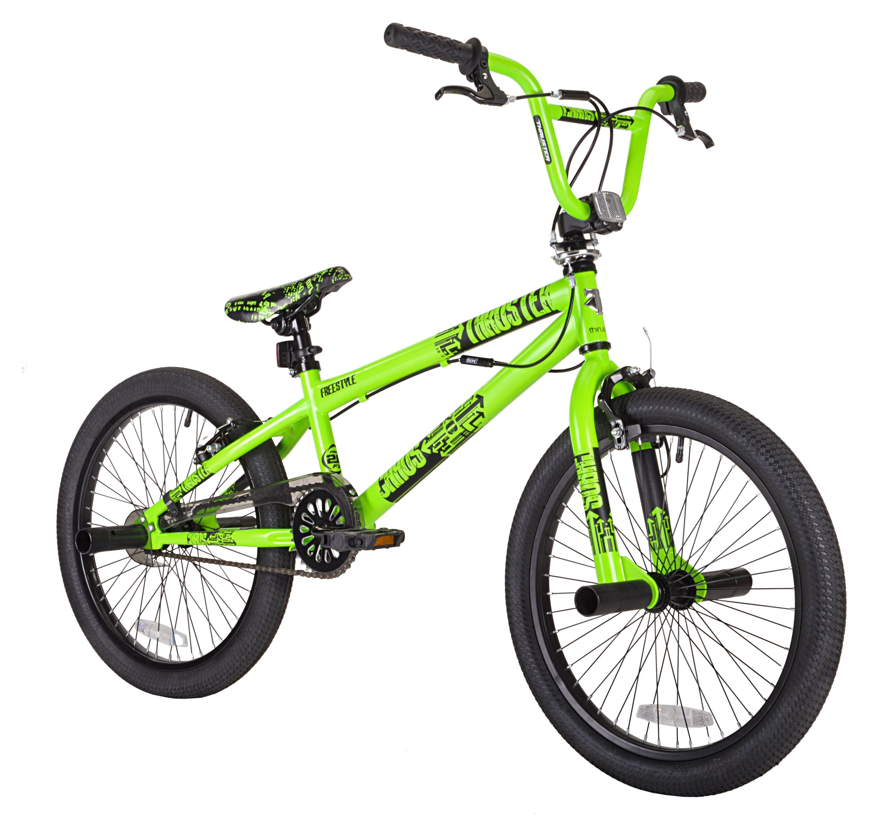 Kent 20" Thruster Chaos BMX Boy's Bike, Green - image 4 of 10