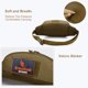 thumbnail image 4 of Riñonera BraveHawk OUTDOORS 800D de nailon militar resistente al agua, 4 of 8