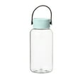 thumbnail image 2 of Litrail Sports Water Bottle, Leakproof Portable 15 oz with Strap, Semi-Transparent Frosted Plastic, Dishwasher Safe & Clear Scale for Outdoor Sports Camping Hiking, 2 of 6