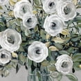 thumbnail image 2 of Robinson, Carol 20x20 White Modern Wood Framed Museum Art Print Titled - White Rose Parade, 2 of 4