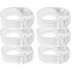 thumbnail image 1 of Protección para manijas de puertas - Juego de 6 protectores transparentes para manijas de puertas y protectores de pared para manijas de ventanas para proteger contra marcas -, 1 of 4
