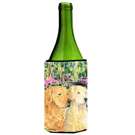 Golden Retriever Wine bottle sleeve Hugger - 24 oz.