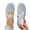 #124-Gray, variant on Women's Breathable Mesh Slip-On Flats Lightweight Casual Moccasins with Cushioned Insole Comfortable Low Heel Shoes for All-Day Wear (Navy, Light Blue, Beige) 36-42