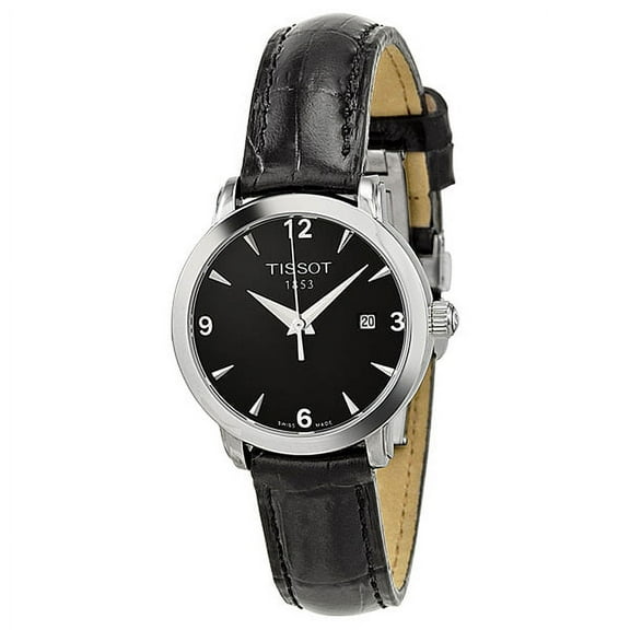 Tissot Everytime Black Dial Ladies Watch T0572101605700