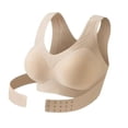 thumbnail image 3 of WAGUTH Sports Bras for Women Front Closure Wireless Posture Corrector Bra Comfort & Shape Seamless Bra for Yoga Gmy, 3 of 6