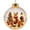 Fox, variant on Light Up Animal Christmas Ball Ornament for Tree Decor, Glowing Christmas Balls Ornament with Mini Raccoon & LED Warm Lights, Clear Winter Scene Balls for Mantel Window, Holiday Keepsake