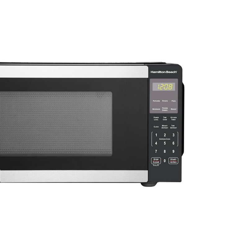 Hamilton Beach 0.9 Cu ft Countertop Microwave Oven, 900 Watts