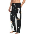thumbnail image 2 of Easygdp Fashionable Goose Men's Pajama Pant, Sleep Elastic Waistband Lounge Pants - XX-Large, 2 of 9