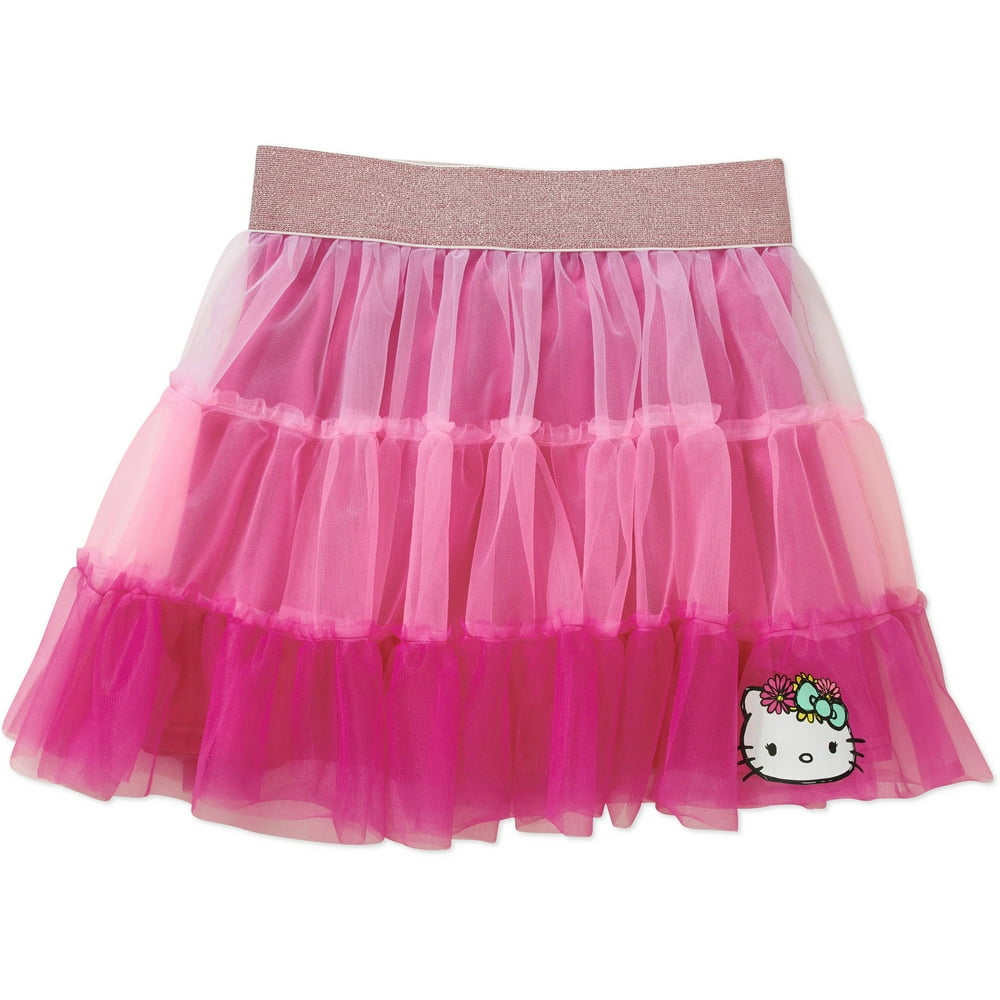  Hello  Kitty  Hk 3tier Ombre Tutu Skirt  Walmart com 