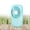 Blue, variant on Zenithome Camera USB Fan, 2 - Speed, 13.1X3.1X0.9in, for Outdoor Travel Reading, 3500 - 4000r/min, Portable