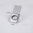 thumbnail image 6 of Stainless Steel Onion Holder Slicer Tomato Cutter With 10 Even Prongs Easy Hold And Silcing Lemon VegetableSliver Color, 6 of 7