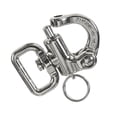 thumbnail image 1 of Snap Shackle 18KN - Fusion Climb® Delta - Professional Sailing Rigging Swivel Snap Hook - Heavy Duty Steel - Quick Release Snap Shackle for Rope, Sailing, Rigging, Lifeline - OSHA ANSI Compliant, 1 of 4