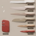thumbnail image 5 of Astercook Knife Set, 7-Piece Kitchen Knives Set with Sharpener, High Carbon Stainless Steel Chef Knives with Anti-Rust Coating & 6 Blade Guards, Dishwasher Safe, 5 of 9