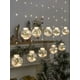 thumbnail image 1 of Lámpara de alambre de cobre con forma de bola de los deseos para árbol de Navidad, muñeco de nieve y Papá Noel, con luz LED, para cortina, decoración navideña, para ventana, 1 of 6