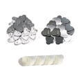thumbnail image 3 of 100 X Insignias De Botones En Blanco Materiales Suministro De Carcasas De Metal Para La Fabricación De Insignias Sunnimix Parte de la insignia del botón, 3 of 8