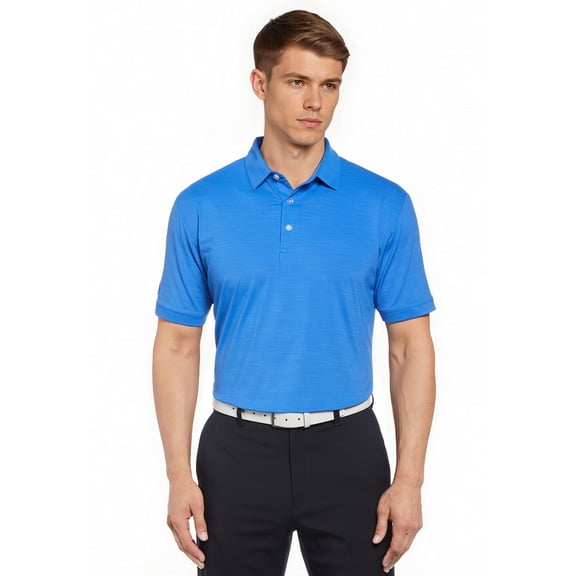 Callaway CGM452-Palace Blue-S Mens Tonal Polo, Palace Blue - Small
