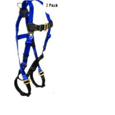 Fall Arrest Rope - FallTech 7015 2 Pk Full Body Safety Fall Arrest Harness