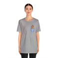 thumbnail image 3 of Pocket Peekaboo Monkey Animal Lover Unisex Shirt, 3 of 4