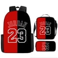 thumbnail image 1 of Soccer Star Printed Backpack Three-piece Set, Youth School Bag, Student Backpack-SinKeeU, 1 of 4