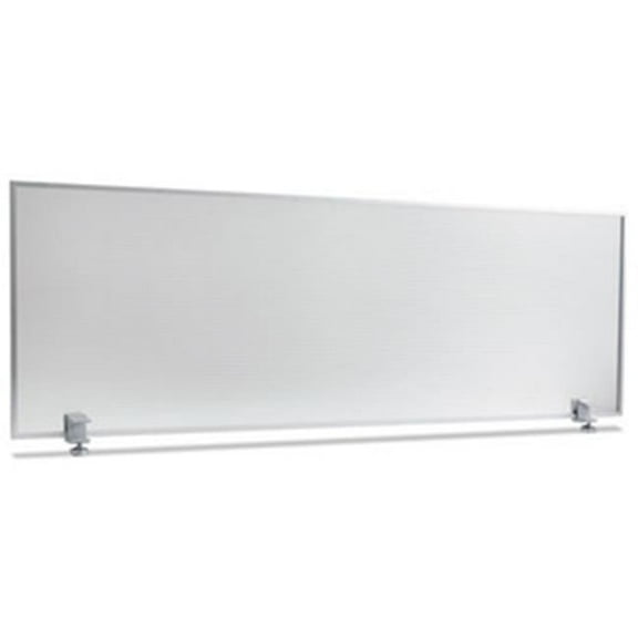 AL  18 x 47 in. Polycarbonate Privacy Panel - Silver