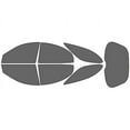 thumbnail image 2 of Rvinyl Window Tint Kit Compatible with Ford Taurus 1990-1995 (Wagon) - Complete Precut Kit - 35%, 2 of 8
